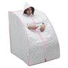 Portable Steam Sauna Home Spa Full Body Slimming Detox Therapy Tent with Remote