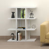 4 Tier White Wooden Bookcase Modern Display Bookshelf Shelves Storage Side Unit