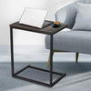 Sofa Side Table C Shaped Coffee End Table Bedside Desk Living Room/Bedroom