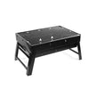 BBQ Barbecue Black Grill Folding Travel Picnic Light Outdoor Portable Charcoal