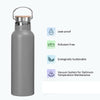 Stainless Steel Water Bottle Double Wall Insulated Vacuum Gym Metal Flask Sports