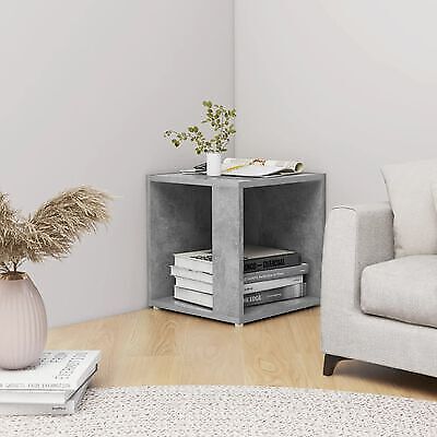 Concrete Grey Coffee Table side Table Square Living Room Table Furnitur 33cm