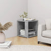 Concrete Grey Coffee Table side Table Square Living Room Table Furnitur 33cm