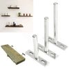 Floating Shelf Bracket Hidden Fixing Mount for Shelves Brackets Concealed 3-5in