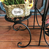 5 Tiers Metal Plant Flower Pot Stand Display Shelf Rack Patio Yard Deco