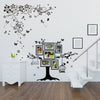 Walplus Wall Sticker Black Butterfly Vine with Family Tree Photo Frames