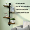Vintage Industrial Pipe Wood Metal Wall Floating Shelf Storage Shelves Unit UK