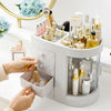 Tabletop Makeup Organizer Box 4 Drawer Perfume Jewelry Case Storage Organizer