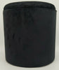 Round Ottoman Storage Pouffe Stool Soft Velvet Footstool Dressing Vanity Chair