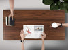 Folding Computer Desk No-Assembly Study Desk Writing Table Home Office Miami