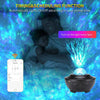 USB Galaxy Star Night Lamp LED Starry Sky Projector Light Ocean Wave + Remote