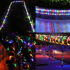 5M LED Rope Strip Tube String Fairy Solar Power Garden Party Outdoor Light