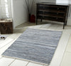 100% Recycled Cotton Handmade Denim Chindi Floor Rug, in 4 Sizes
