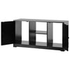 43 in TV Stand Cabinet with 2 Doors and Shelves Sideboard for Living Room Home