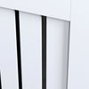 White Radiator Cover Grill Shelf Cabinet MDF Wood Modern Traditional Furniture