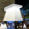 Solar Lights Powered 72LED Wall Security Sensor PIR Motion Garden Outdoor Lamps