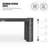 Monitor Stand | Computer/Monitor Riser | 4 Level Height Adjustable