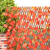 Artificial Hedge Ivy Leaf Expanding Fence Wall Trellis Garden Balcony Wall-Cover