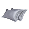 2X Soft Satin Mulberry Pure Silk Pillowcase Covers Queen Standard Hair Beauty