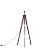 Tall Tripod Floor Lamp Base Wooden / Metal Lighting Modern Living Room Lights