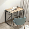 Folding Computer Desk Wooden Foldable Study Table Laptop PC Table Home Office