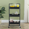 Mobile Rolling Kitchen Trolley Cart 3 Tiers Storage Rack Organizer Mesh Tray UK