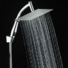 2020 Large High Pressure Rainfall Shower Head Hose Set Chrome Bath Water Saving