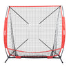 VEVOR 5x5 ft Baseball Softball Practice Net Hitting Batting Multiple Accessories