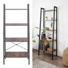 4 Tier Ladder Shelves Display Cabinet Bookshelf Unit Home Living Room Furniture