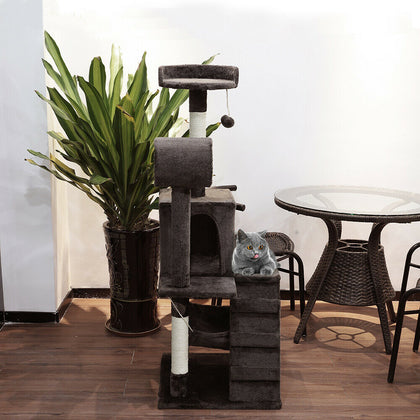 Large Kitten Cat Tree Scratcher Scratching Post Climbing Tower Activity Centre