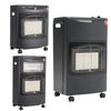4.2KW Gas Space Heater Portable Cabinet Calor Butane Fire with Hose & Regulator