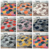 Modern Bright Colourful Vibrant Rug Bedroom Living Room Carpets Value Grey Rugs
