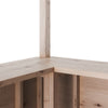 Large Garden Bar Shed Outdoor Wooden Drinks Hatch Patio Party with Storage Shelf
