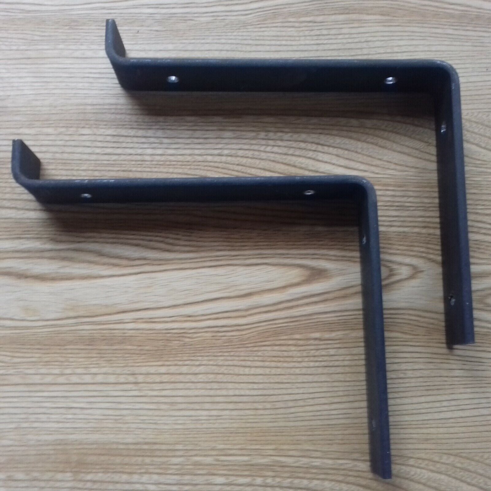 Board Shelf Brackets Heavy Duty Industrial Rustic Handmade