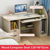Office Home Computer Desk Laptop Keyboard Study Table Storage Shelf Furniture UK