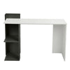 Computer Desk PC Laptop Table Study Home Office Workstation Corner With 2 Shelve