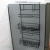 Folding Storage Rack Fridge Side Shelf Refrigerator Organizer Kitchen Spice Tool