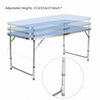 Lightweight Folding protable Picnic dining Camping Table In/Outdoor Garden Party