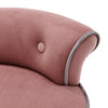 Scrollback Velvet Button Dressing Table Chair Vanity Stool Piano Stools Bedroom