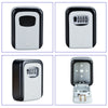 4 Digit Outdoor Key Safe Box High Security Wall Mounted Code Lock-Storage Case