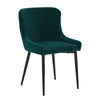 2X Velvet Dining Chairs Diamond Seat Padded Kitchen Dining room Chairs CLIPOP