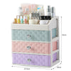 Makeup Storage Box Cosmetic Stationery 3 Drawer Desktop Table Organiser Holder