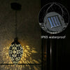 Solar Lantern_Hanging Light LED Yard Outdoor Garden Lamp Retro Decor Waterproof_