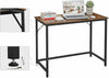 Industrial Vintage Rustic Metal Computer Laptop Table Home Office Writing Desk