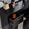 Modern Dressing Table Vanity Makeup Jewellery Desk 3 Drawer &Mirror Bedroom
