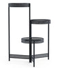 Strong 3/4 Tier Plant Stand Folding Nesting Plant Holder Vintage Garden Patio De