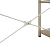 Corner Computer Desk with 4 Tier Bookshelf Home Office Study Desk Laptop Table