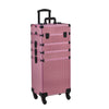 4 IN1 Makeup Trolley Case Beauty Trolley Case Vanity Case Box on Wheels w/Drawer