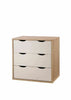 Alton Bedroom Furniture Wardrobe 3+2 Chest Drawers Bedside Sonoma Oak White Grey