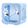 Stackable Cat Dog Cave Bed IN/Outdoor Shelter Pet Kitten House Kennel Crate Box